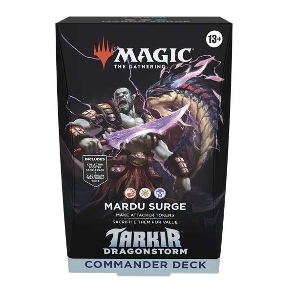 Tarkir Dragonstorm - Commander deck Mardu Surge - Magic the Gathering