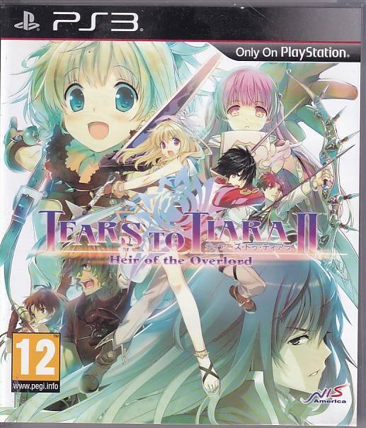Tears to Tiara II Heir of the Overlord - PS3 (A Grade) (Genbrug)
