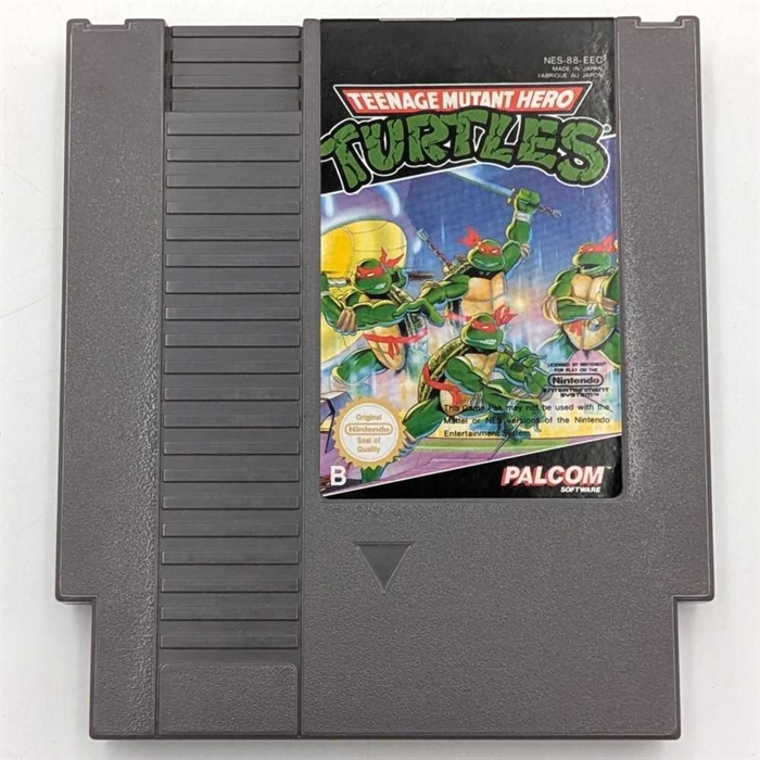 Teenage Mutant Hero Turtles - EEC - NES Spil (B Grade) (Genbrug)