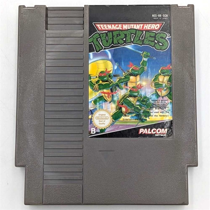 Teenage Mutant Hero Turtles - SCN - NES Spil (B Grade) (Genbrug)