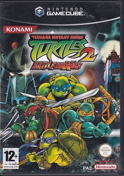 Teenage Mutant Ninja Turtles 2 BattleNexus - Nintendo GameCube (B Grade) (Genbrug)