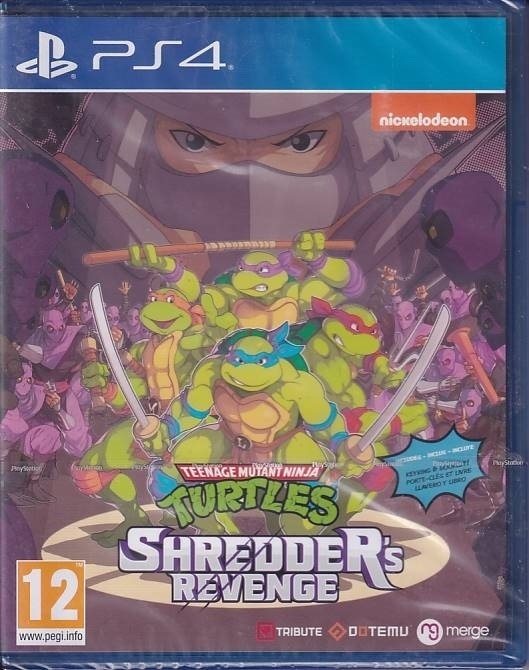 Teenage Mutant Ninja Turtles Shredders Revenge - i Folie - PS4 (AA Grade) (Genbrug)