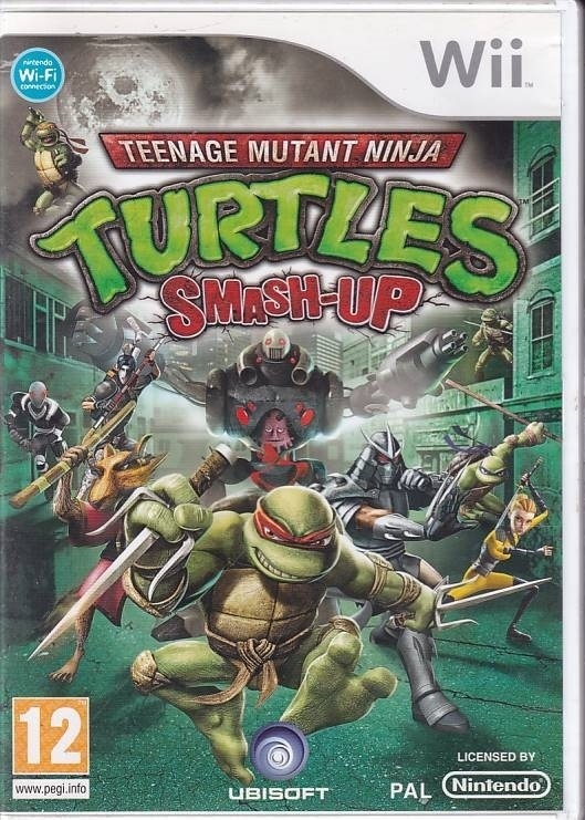 Teenage Mutant Ninja Turtles Smash-Up - Wii (B Grade) (Genbrug)