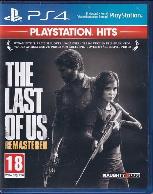 The Last of Us Remastered - Playstation Hits - PS4  (A Grade) (Genbrug)