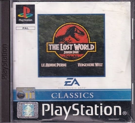The Lost World Jurassic Park - Classics - PS1 (B Grade) (Genbrug)