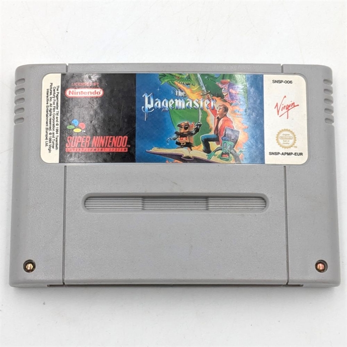 The Pagemaster - Cartridge - SNES Spil - (EUR) (B Grade) (Genbrug)