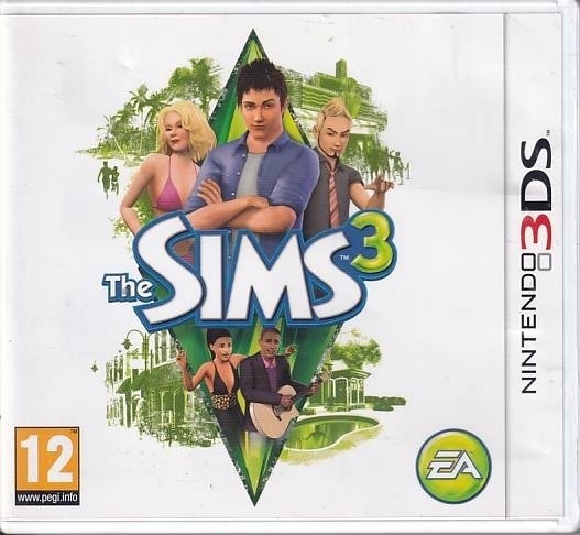 The Sims 3 - Nintendo 3DS Spil - (A Grade) (Genbrug)