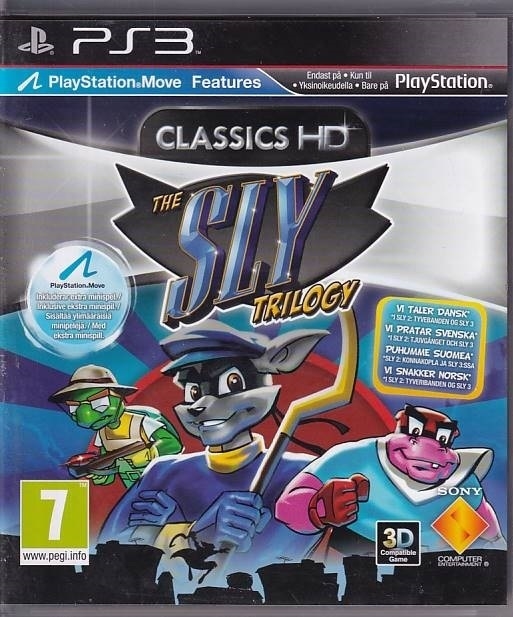 The Sly Trilogy -  PS3 (B Grade) (Genbrug)