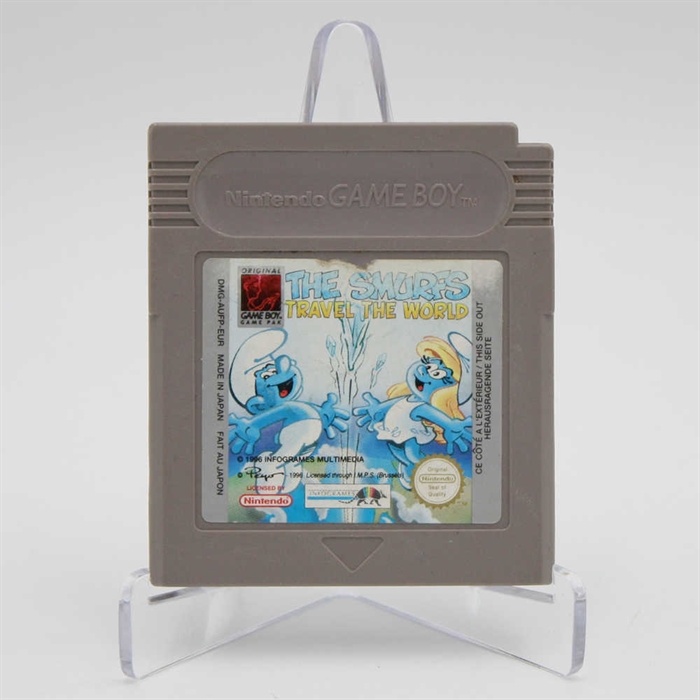 The Smurfs Travel the World - Game Boy Original spil (B Grade) (Genbrug)