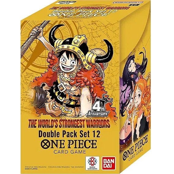 The World\'s Strongest Warriors - OP17 - Double Booster Pack - One Piece Card Game (DP-12)