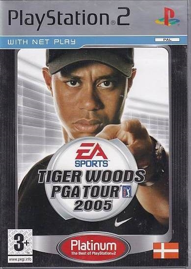 Tiger Woods PGA Tour 2005 - PS2 (Genbrug)