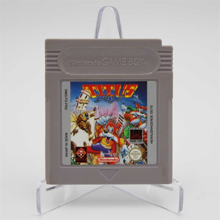 Titus Fox - Game Boy Original (A Grade) (Genbrug)