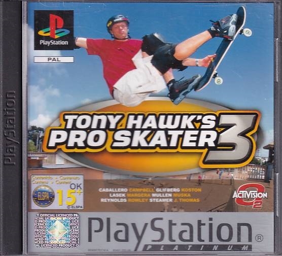 Tony Hawks Pro Skater 3 Platinum - PS1 (B Grade) (Genbrug)