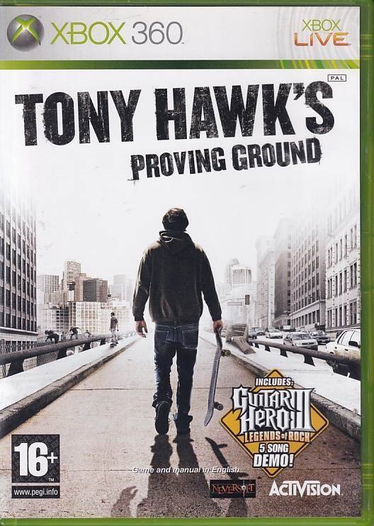 Tony Hawks Proving Ground - XBOX 360 (B Grade) (Genbrug)