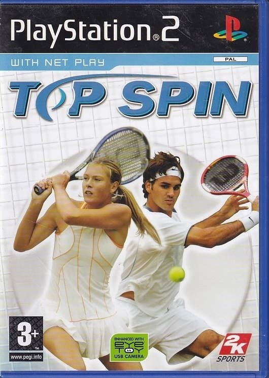 Top Spin - PS2 (B Grade) (Genbrug)