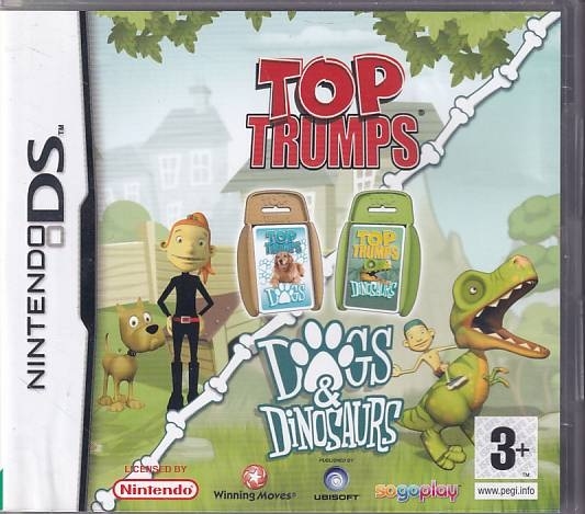 Top Trumps Dogs & Dinosaurs - Nintendo DS (B Grade) (Genbrug)