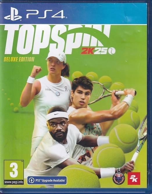 Topspin 2k25 Deluxe Edition - PS4 (B Grade) (Genbrug)