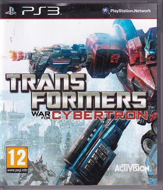 Transformers War for Cybertron - PS3  (B Grade) (Genbrug)