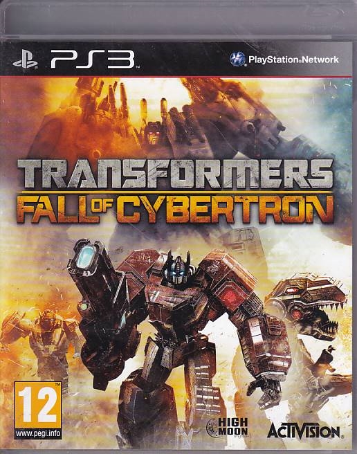 Transformers Fall of Cybertron - PS3 (B Grade) (Genbrug)