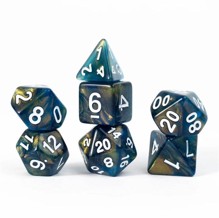 Treasure Series - Onyx - Rollespilsterninger - Sirius Dice