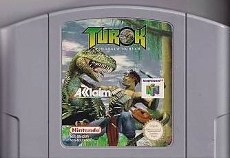 Turok Dinosaur Hunter - Cartridge - Nintendo 64 spil (EUR) (A Grade) (Genbrug)