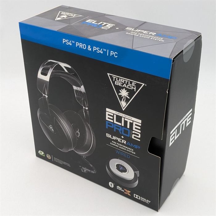 Turtle Beach Elite Pro 2 Headset - Med Super Amp - Playstation 5 Tilbehør (B Grade) (Genbrug)