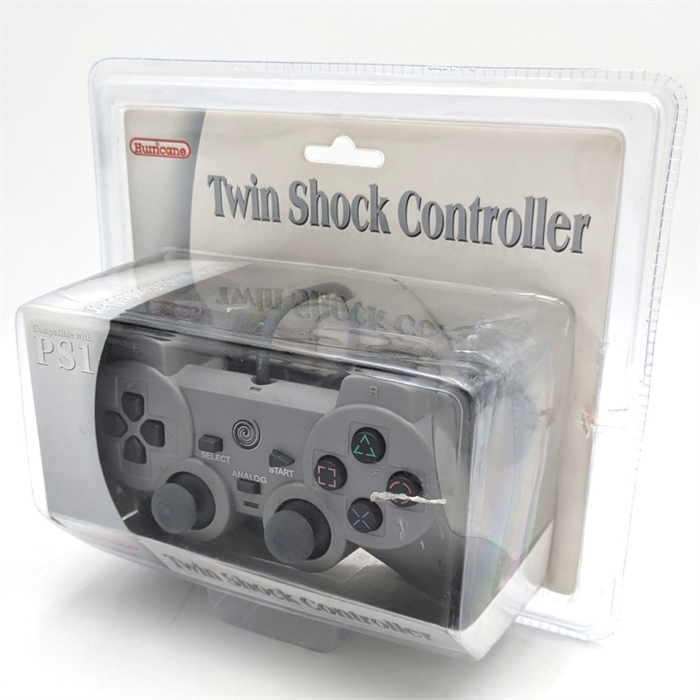 Twin Shock Controller - Playstation 1 Tilbehør (A Grade) (Genbrug) 