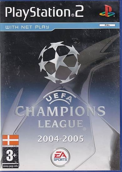 UEFA Champions League 2004–2005 - PS2 (Genbrug)