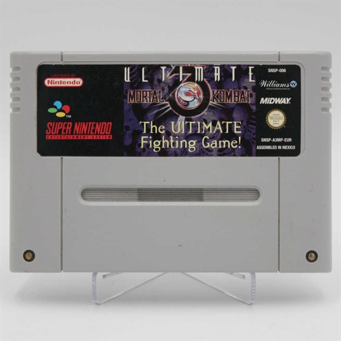 Ultimate Mortal Kombat 3 - SNES - Cartridge - (EUR) (B Grade) (Genbrug)