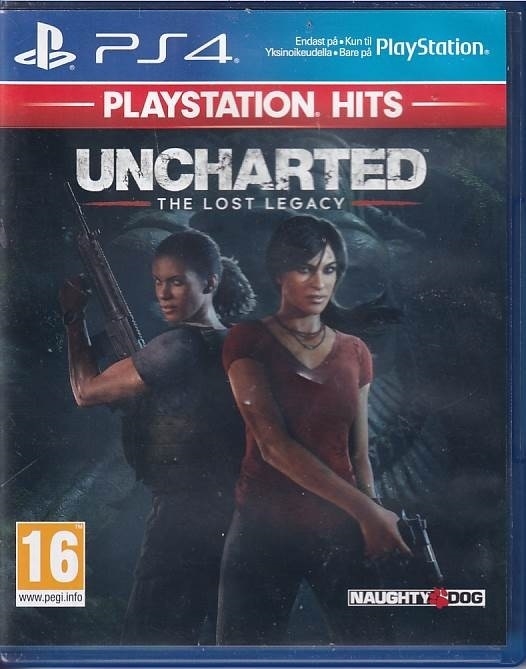 Uncharted - The Lost Legacy - Playstation Hits - PS4 