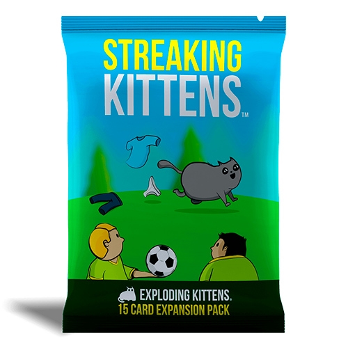 Exploding Kittens - Streaking Kittens Expansion - Brætspil