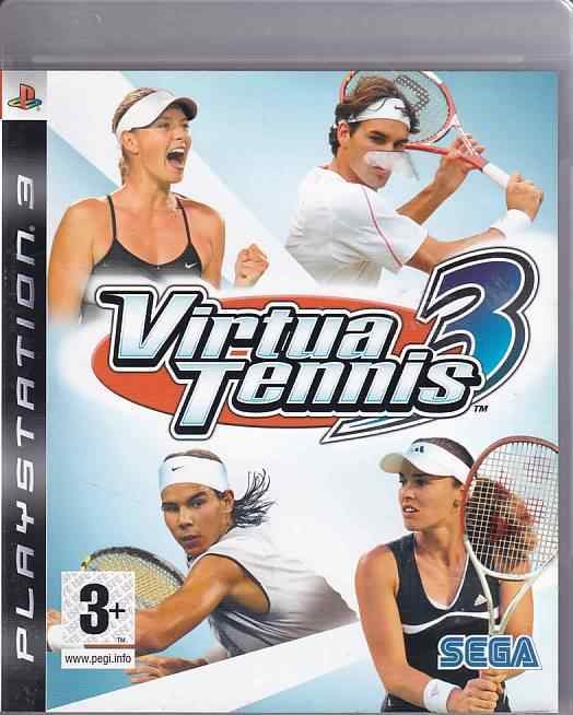 Virtua Tennis 3 - PS3 (B Grade) (Genbrug)