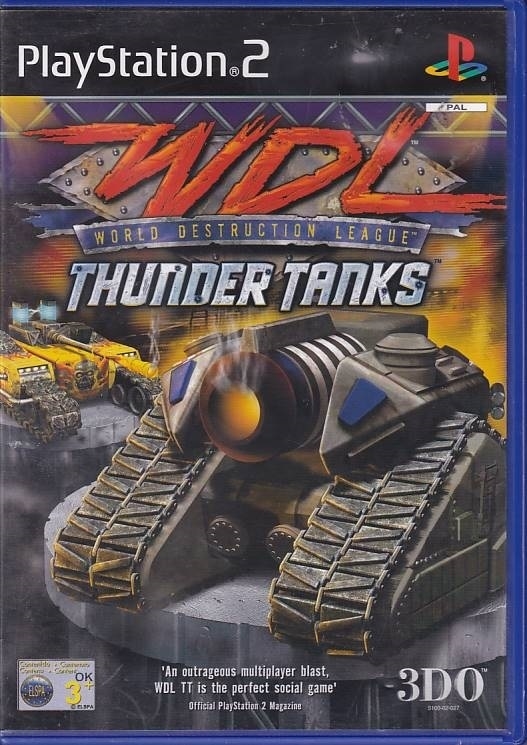 WDL World Destruction League Thunder Tanks
