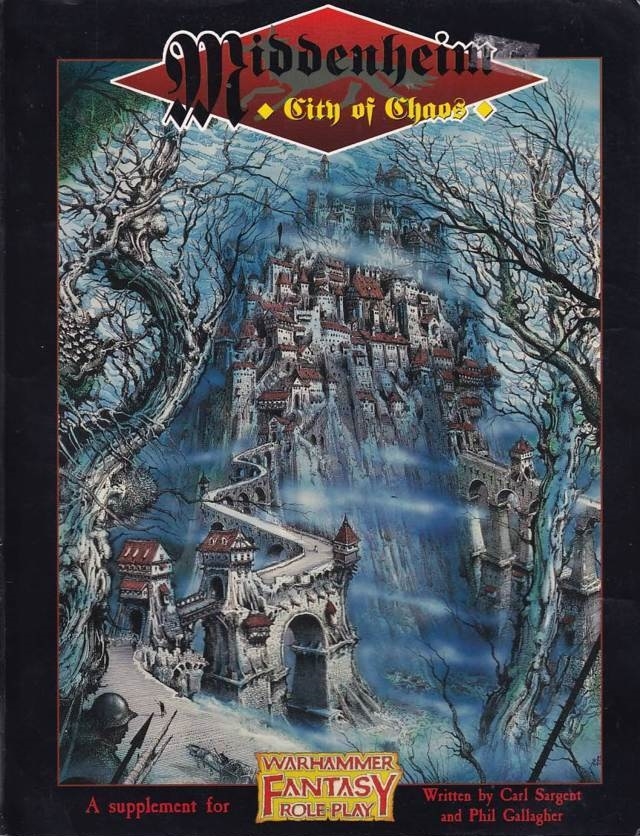 Warhammer Fantasy Role Play - Middenheim City of Chaos (B Grade) (Genbrug)
