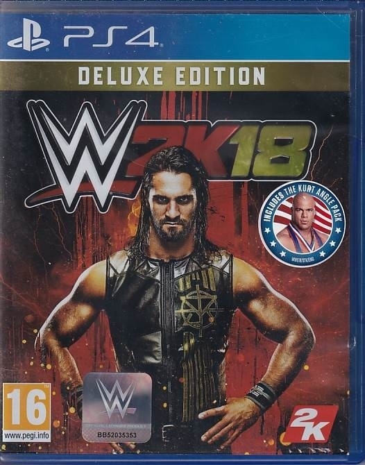WWE 2K18 - PS4 (B Grade) (Genbrug)
