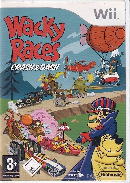 Wacky Races Crash and Dash - Nintendo Wii (B Grade) (Genbrug)