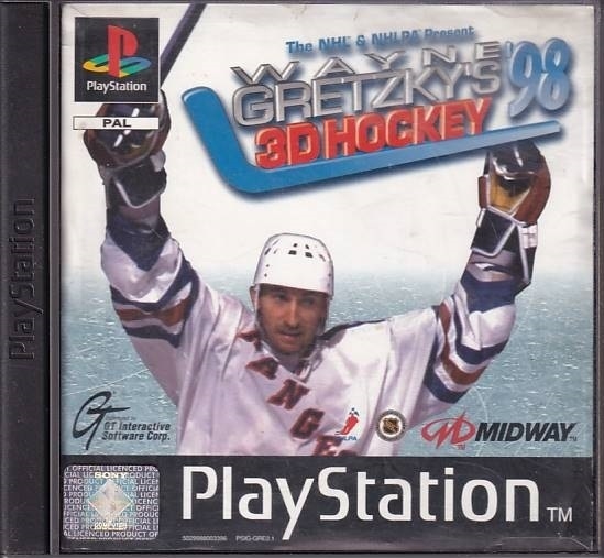 Wayne Gretzkys 3D Hockey 98 - PS1 (B Grade) (Genbrug)