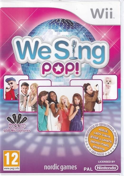 We Sing Pop - Wii (B Grade) (Genbrug)