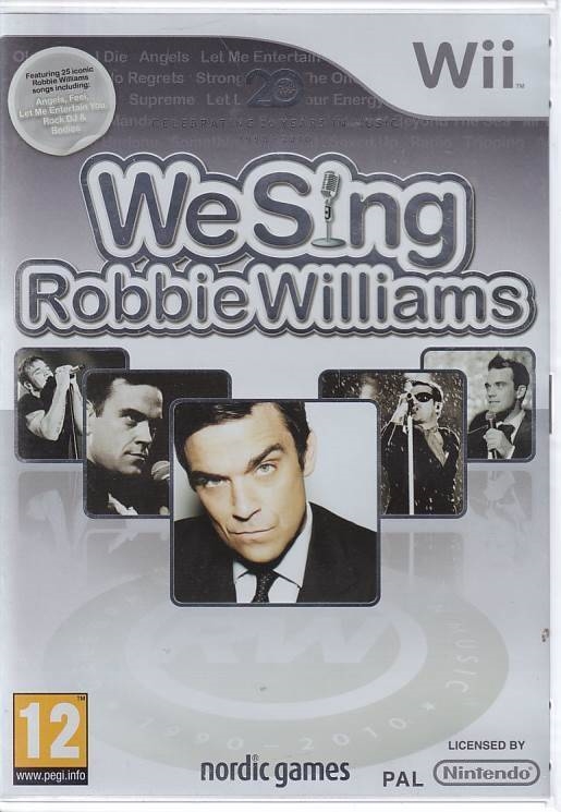 We Sing Robbie Williams - Wii (B Grade) (Genbrug)