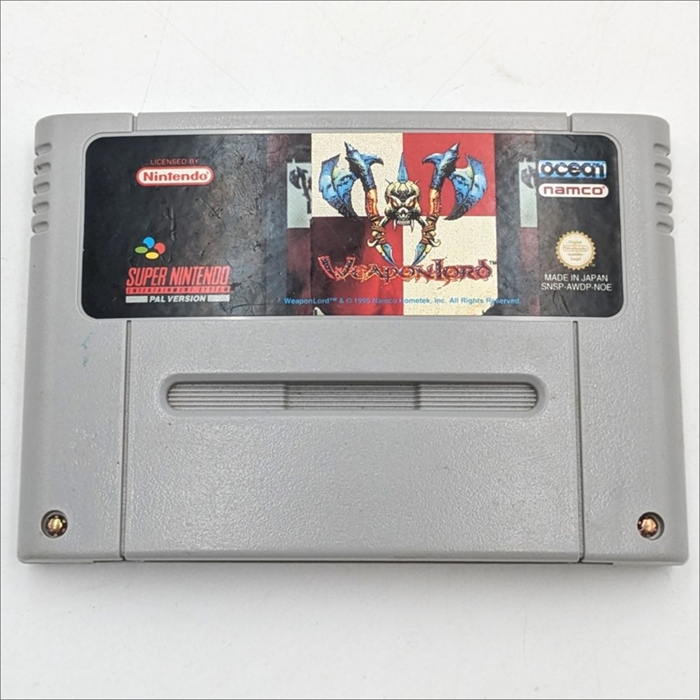 Weaponlord - Cartridge - SNES Spil - (NOE) (B Grade) (Genbrug)