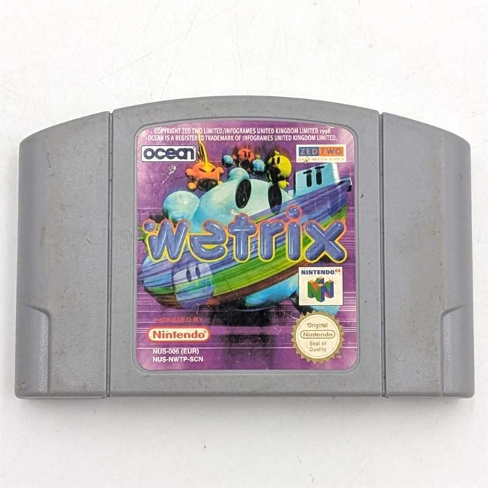 Wetrix - Cartridge - Nintendo 64 Spil - (EUR) (B Grade) (Genbrug)