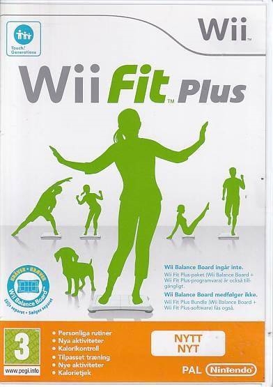 Wii Fit Plus New Nordic Edition - Nintendo Wii (B Grade) (Genbrug)