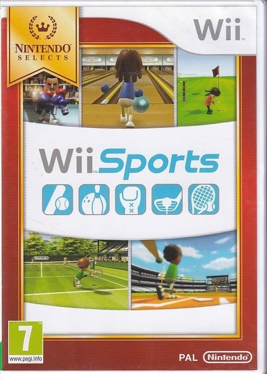 Wii Sports - Nintendo Selects - Nintendo Wii (B Grade) (Genbrug)