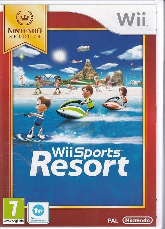 Wii Sports Resort - Nintendo Selects - Nintendo Wii (A Grade) (Genbrug)