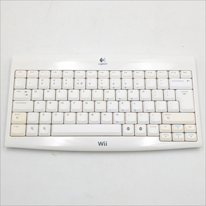 Wii Tastatur - Engelsk Tastatur - Nintendo Wii Tilbehør (B Grade) (Genbrug)