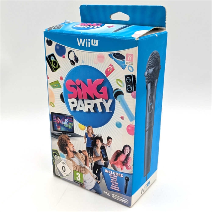 Wii U Sing Party Med Mikrofon - Nintendo WiiU (A Grade) (Genbrug)