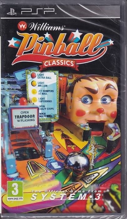 Williams Pinball Classics - i folie - PSP (AA Grade) (Genbrug)