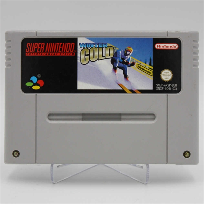 Winter Gold - SNES - Cartridge - (EUR) (A Grade) (Genbrug)