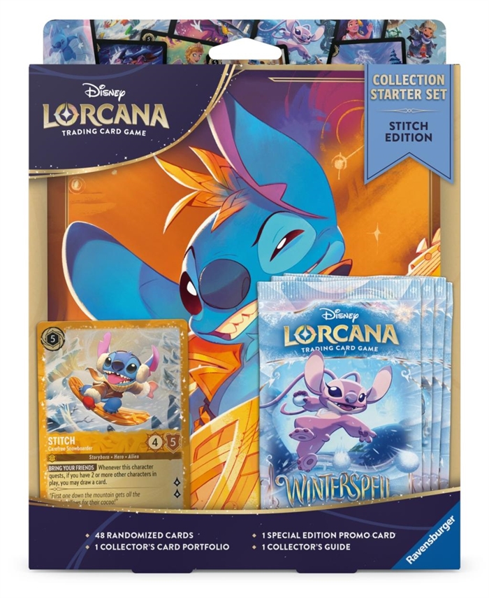 Winterspell - CollectionStarter deck - Stitch Edition - Disney Lorcana