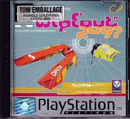 Wipeout 2097 - PS1 - Platinum (B Grade) (Genbrug)